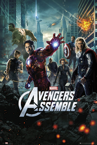 Плакат AVENGERS - one sheet