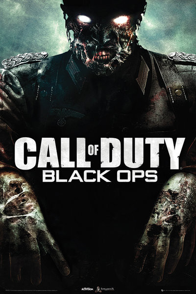 Αφίσα Call of Duty Black Ops - zombie