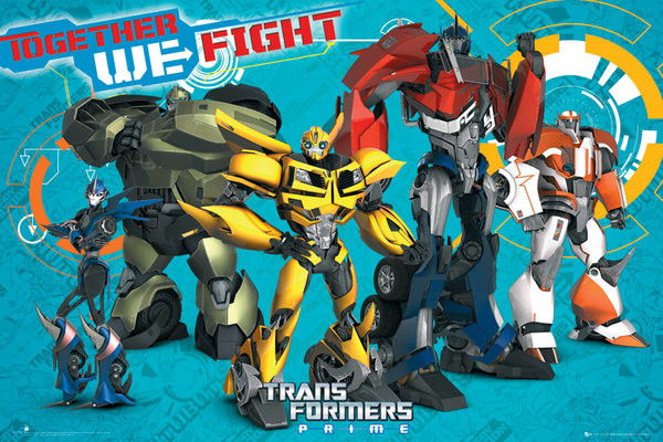Poster TRANSFORMERS PRIME - cast