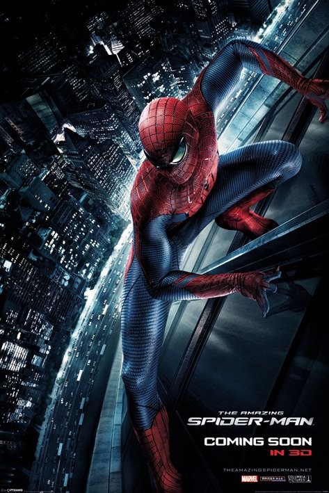 Плакат AMAZING SPIDER-MAN - wall crawler