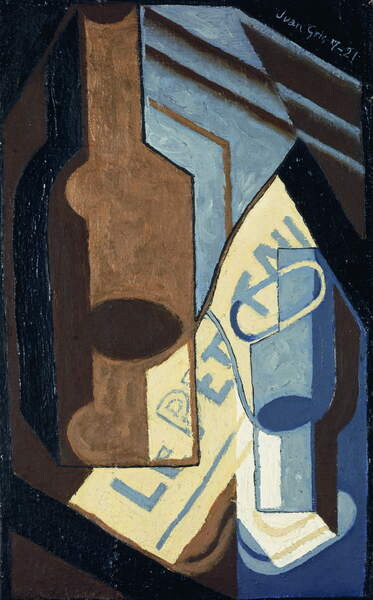Плакат Bottle and Glass; Bouteille et Verre, 1921