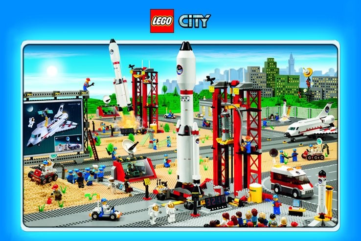 Плакат LEGO - city (space)