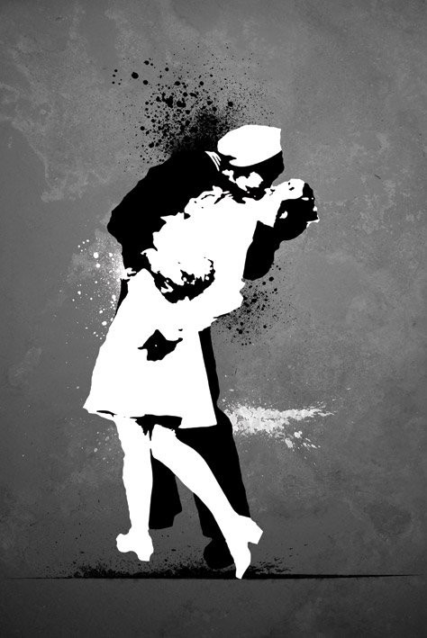 Poster Wars and kiss