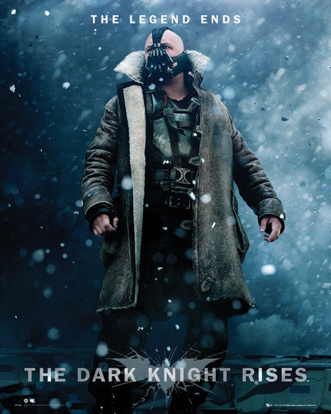Poster BATMAN DARK KNIGHT RISES - bane