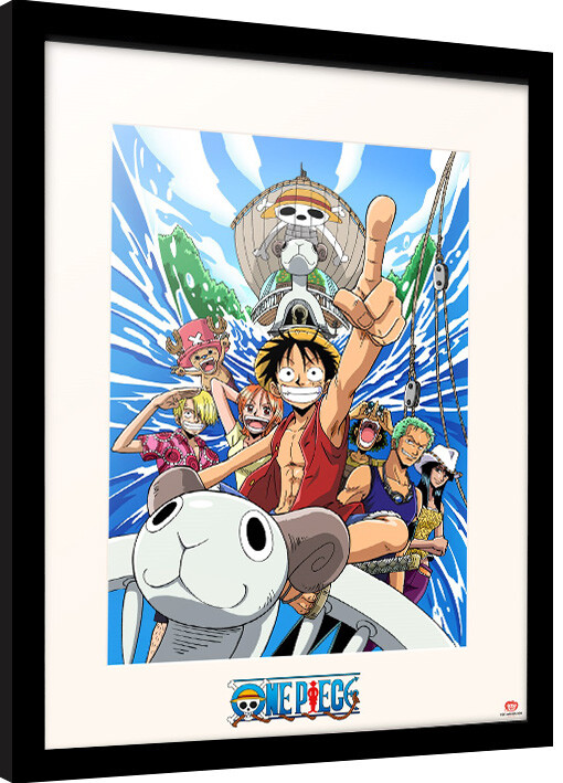 Kehystetty juliste One Piece - Skypiea