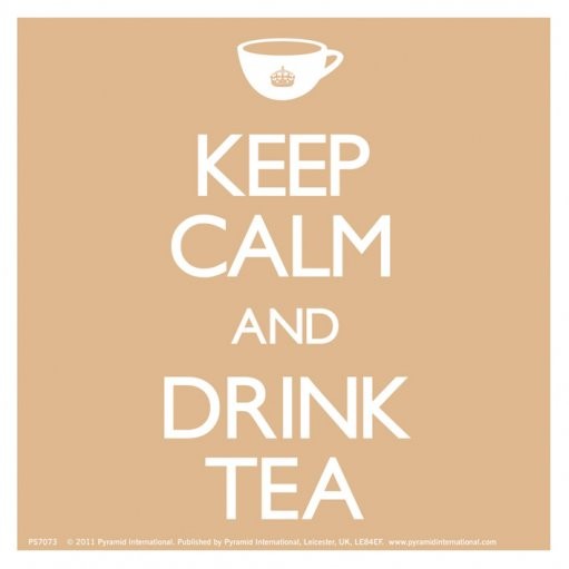 Nalepke KEEP CALM & DRINK TEA