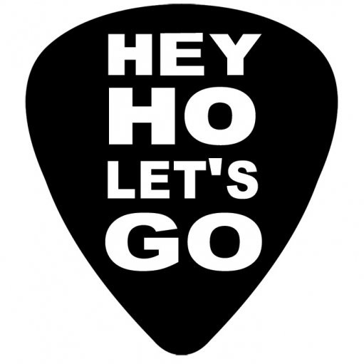 Stickers RAMONES - hey ho