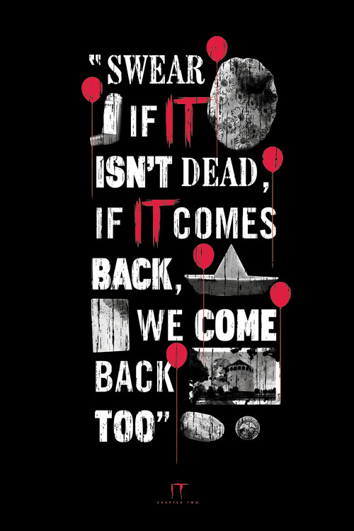 Плакат IT comes back