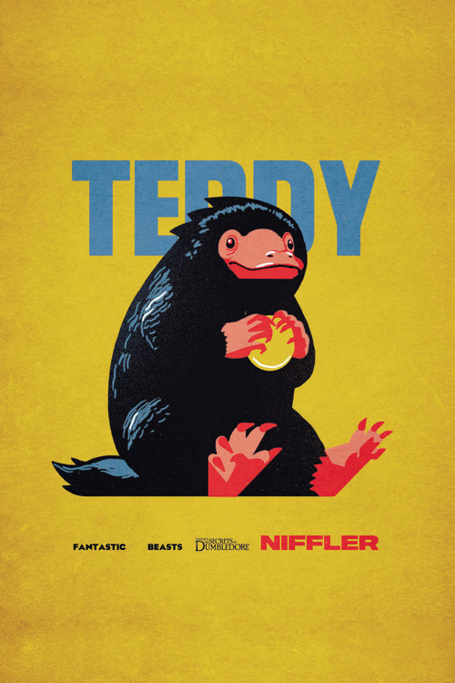 Плакат Фантастичні звірі  - Teddy