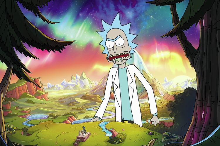 Плакат Rick & Morty - Giant