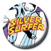 Значка MARVEL - silver surfer
