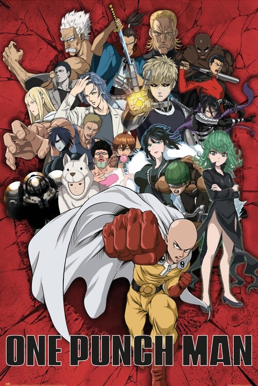 Плакат One Punch Man - Heroes