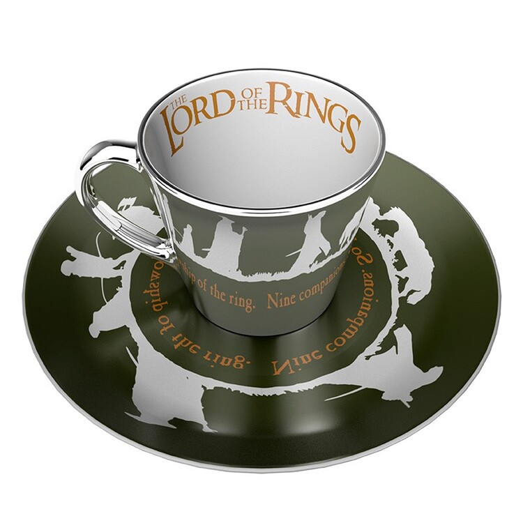 Φλιτζάνι και πιατάκι Lord of the Rings - Fellowship