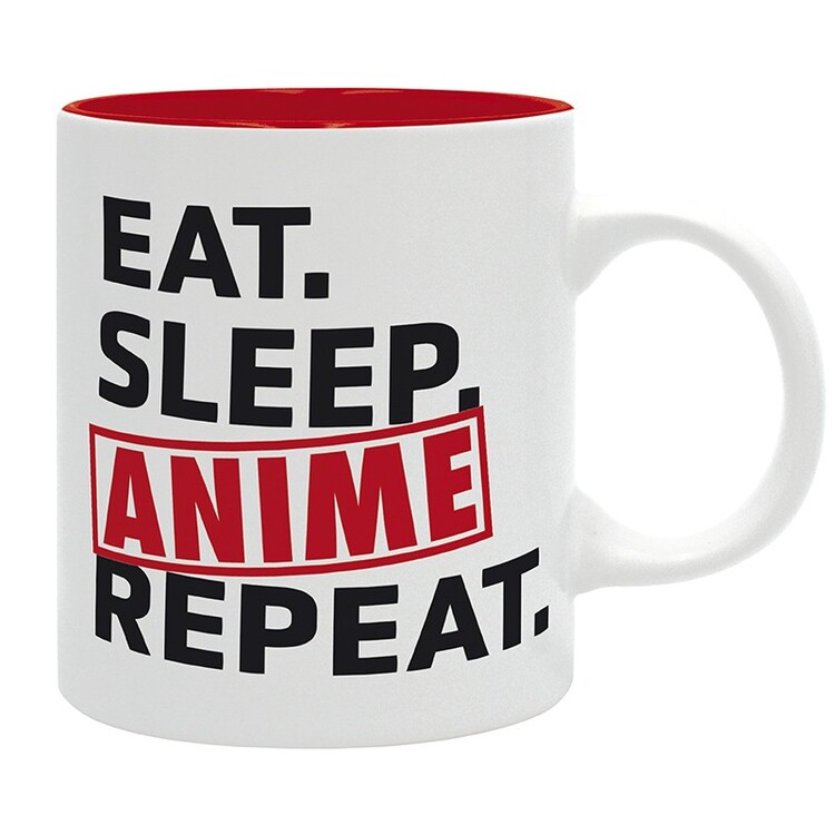 Κούπα Eat Sleep Anime Repeat - Asian Art