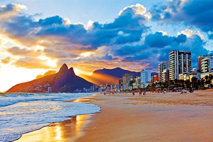 Плакат Rio de Janeiro - Beach
