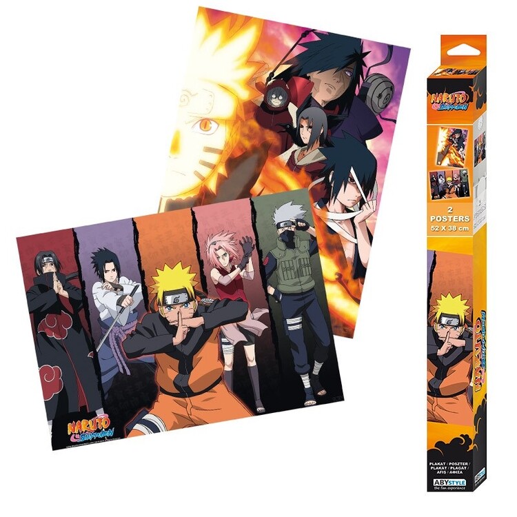 Conjunto de presente Naruto Shippuden - Groupes