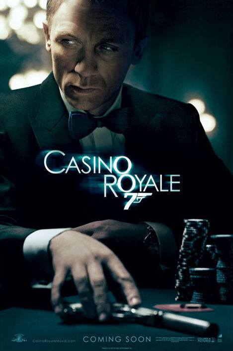 Плакат JAMES BOND 007 - casino royale teaser