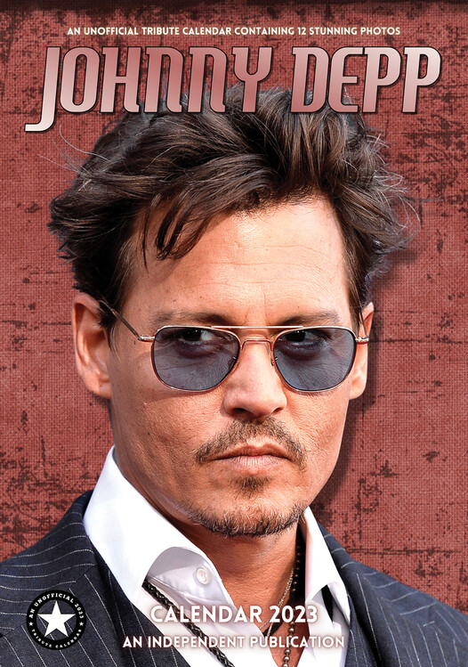 Kalendar 2027 Johnny Depp