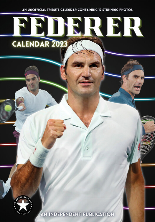 Kalenteri 2027 Roger Federer
