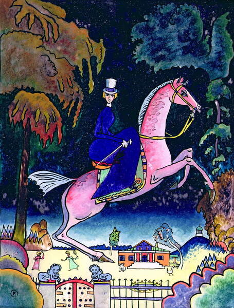 Плакат Amazons with Lions (1918)