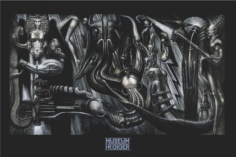 Плакат Hr Giger - anima mia