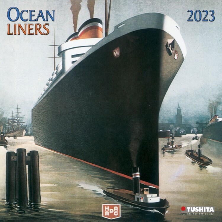 Календар 2027 Ocean liners