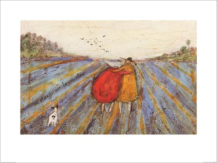 Impressão artística Sam Toft - A Day in Lavender