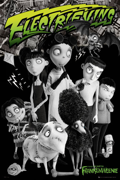 Плакат FRANKENWEENIE - cast