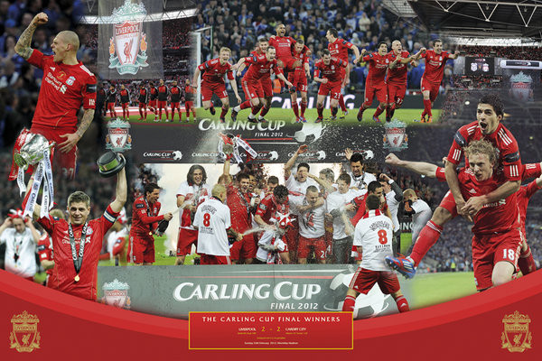 Плакат Liverpool - cup winners