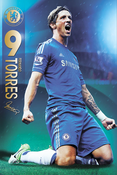 Плакат Chelsea - Torres 12/13