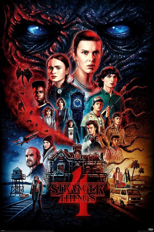 Плакат Stranger Things - Vecna
