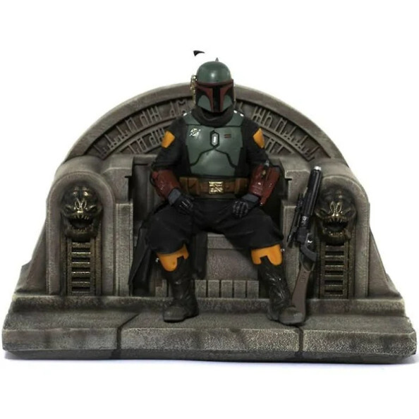 Φιγούρα Star Wars: The Mandalorian - Boba Fett on Throne
