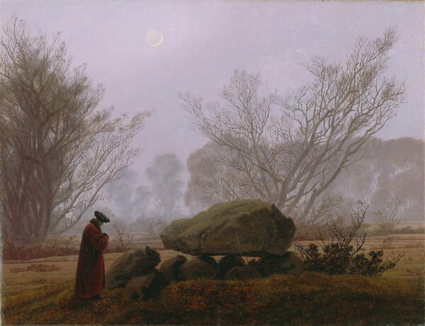 Плакат A Walk at Dusk, c.1830-5