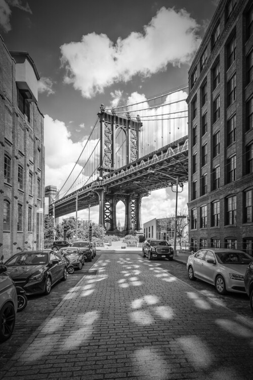 Плакат Melanie Viola - NEW YORK CITY Manhattan Bridge