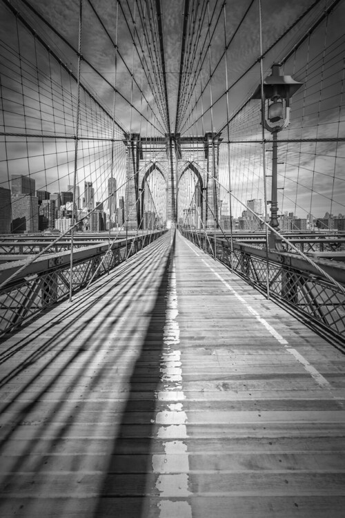 Плакат Melanie Viola - NEW YORK CITY Brooklyn Bridge