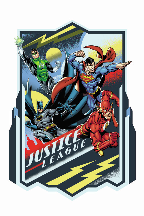 Плакат Justice League - New 52 Omnibus