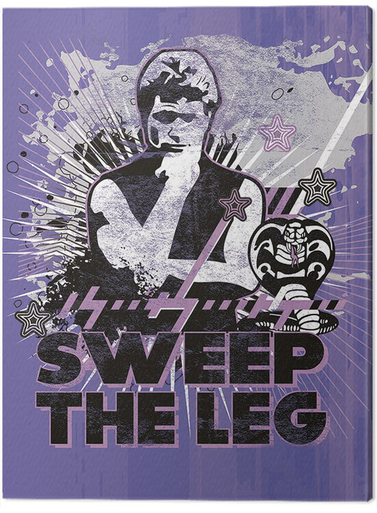 Принти на полотні Cobra Kai - Sweep the Leg