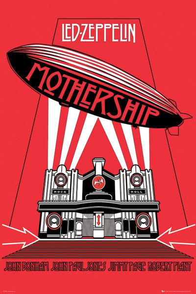 Плакат Led Zeppelin – mothership