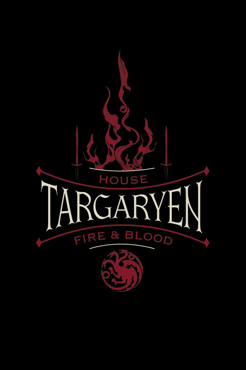 Плакат Game of Thrones - House of Targaryen