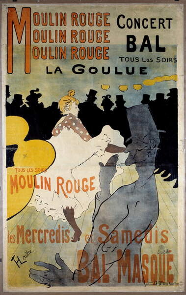 Плакат Poster for the red mill