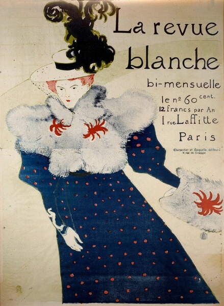 Плакат Cover of La revue blanche