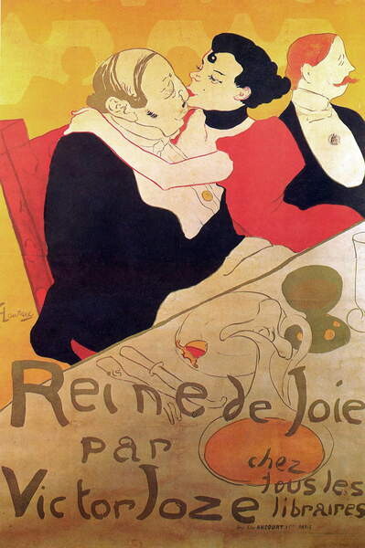 Плакат Reine de Joie 1892