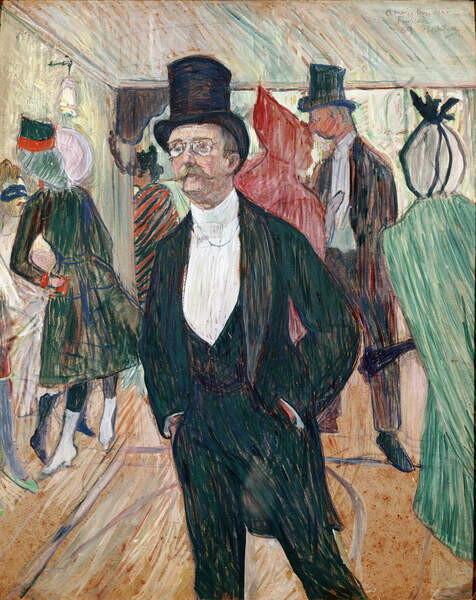 Плакат Monsieur Fourcade, 1889