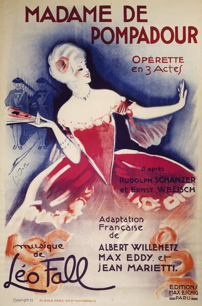 Плакат Poster for Madame De Pompadour