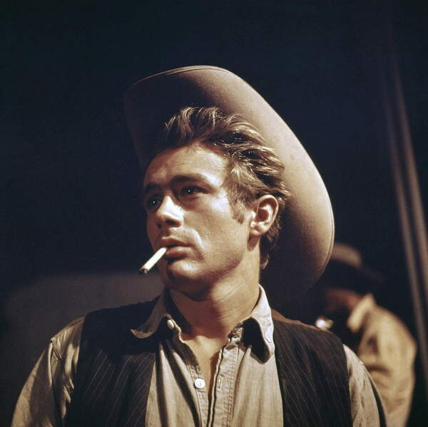 Плакат Geant Giant de George Stevens avec James Dean, 1956