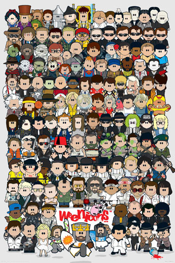 Плакат Weenicons - movie