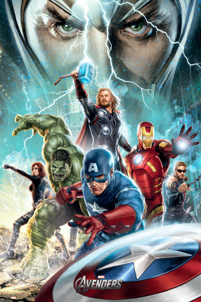 Плакат AVENGERS - power