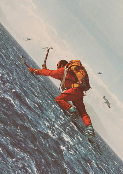 Принти на полотні The Mountaineer, 2021