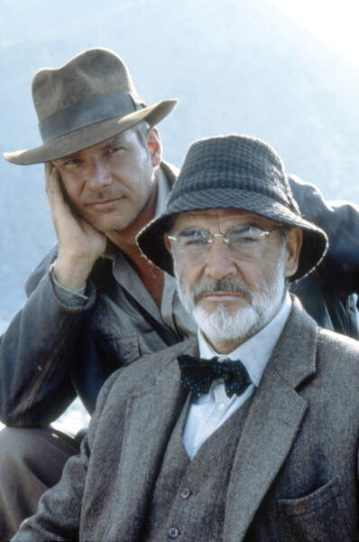 Плакат Harrison Ford And Sean Connery