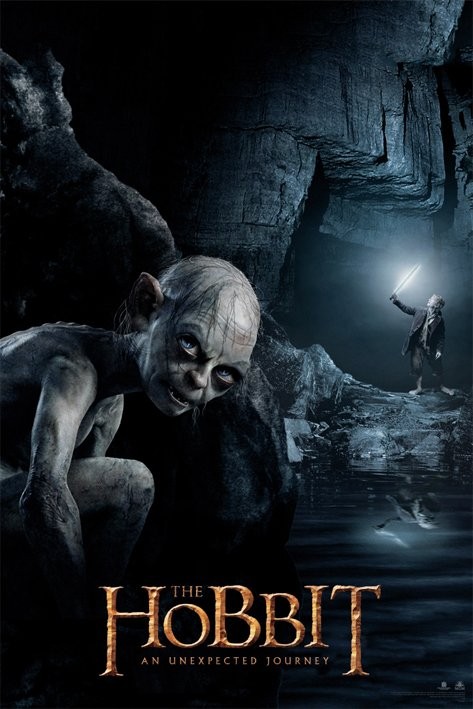 Poster HOBBIT - gollum
